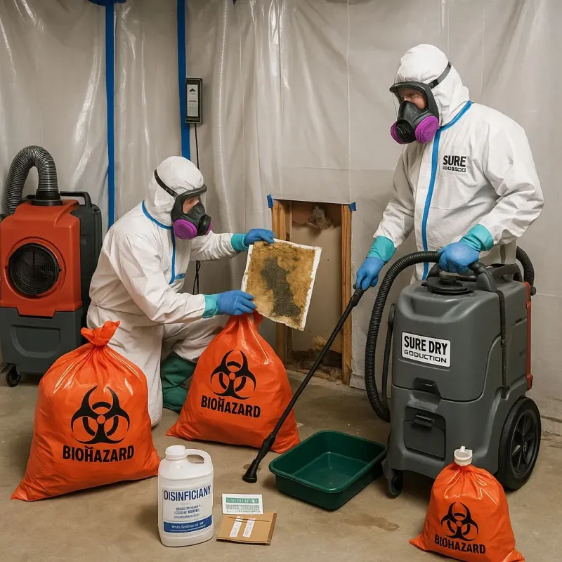 Contaminated Water Handling Protocols process in Byram, MS